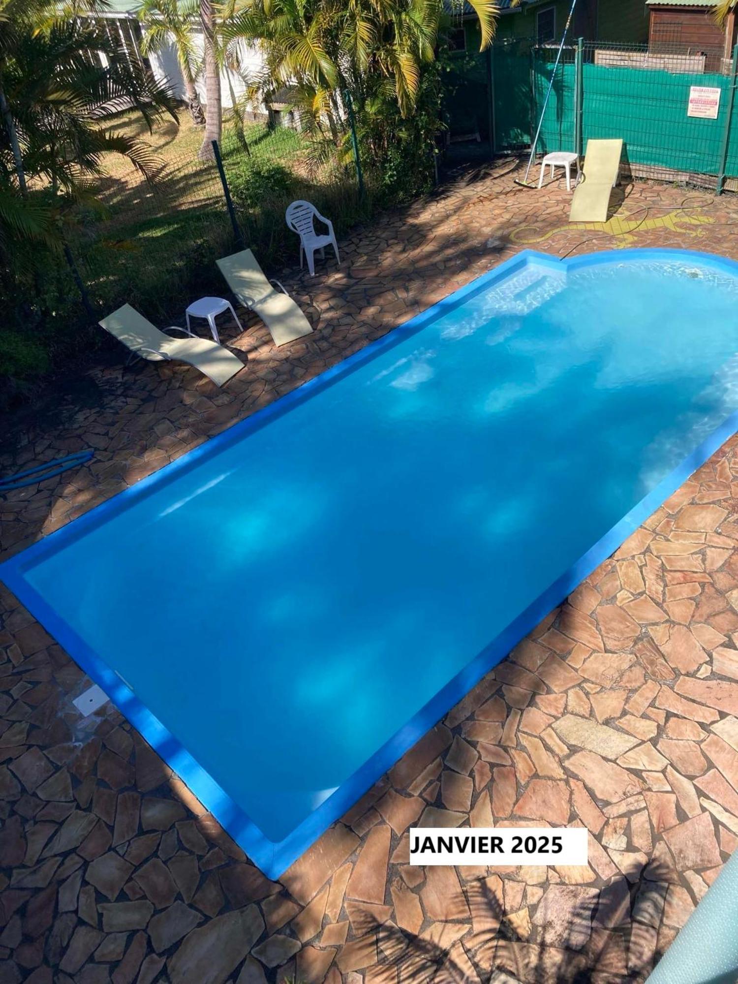Les Bungalows Les Vanilliers, Sud Sauvage Avec Piscine Saint-Joseph Exterior foto