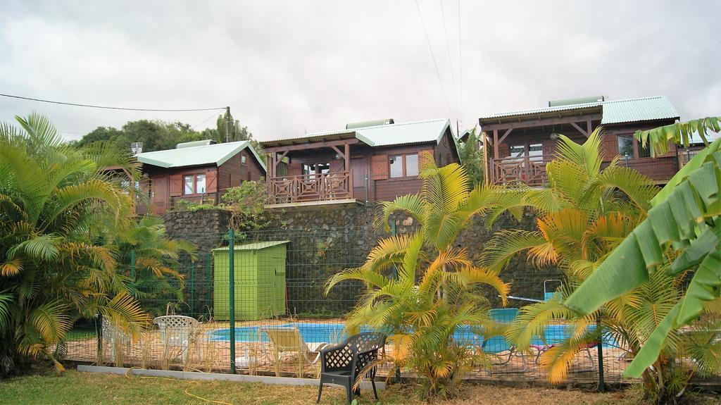 Les Bungalows Les Vanilliers, Sud Sauvage Avec Piscine Saint-Joseph Exterior foto